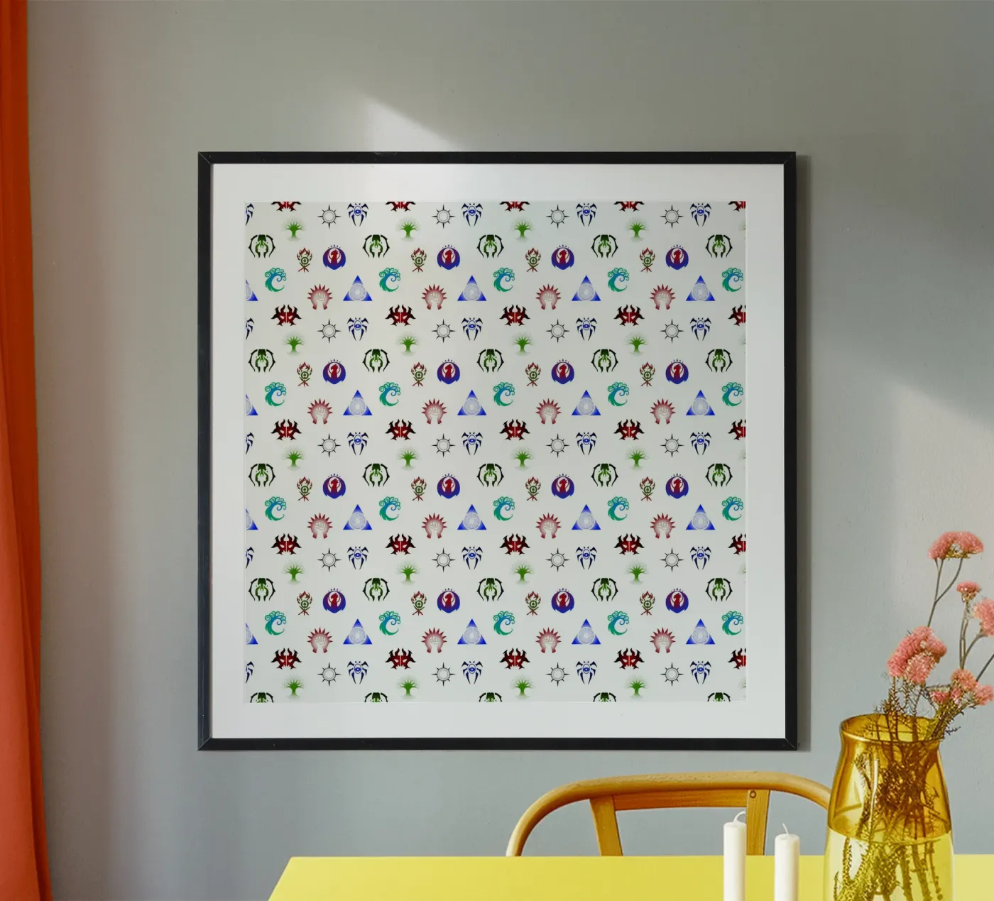 Pattern Guilds MTG poster by Loobs