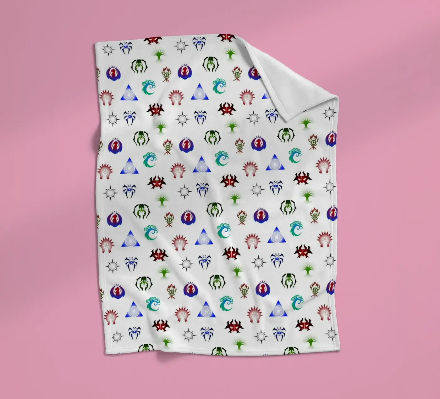 Pattern Guilds MTG fleece blanket by Loobs
