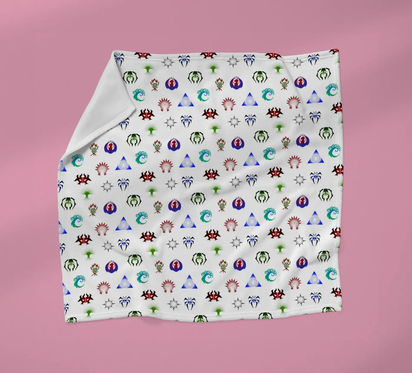 Pattern Guilds MTG fleece blanket by Loobs