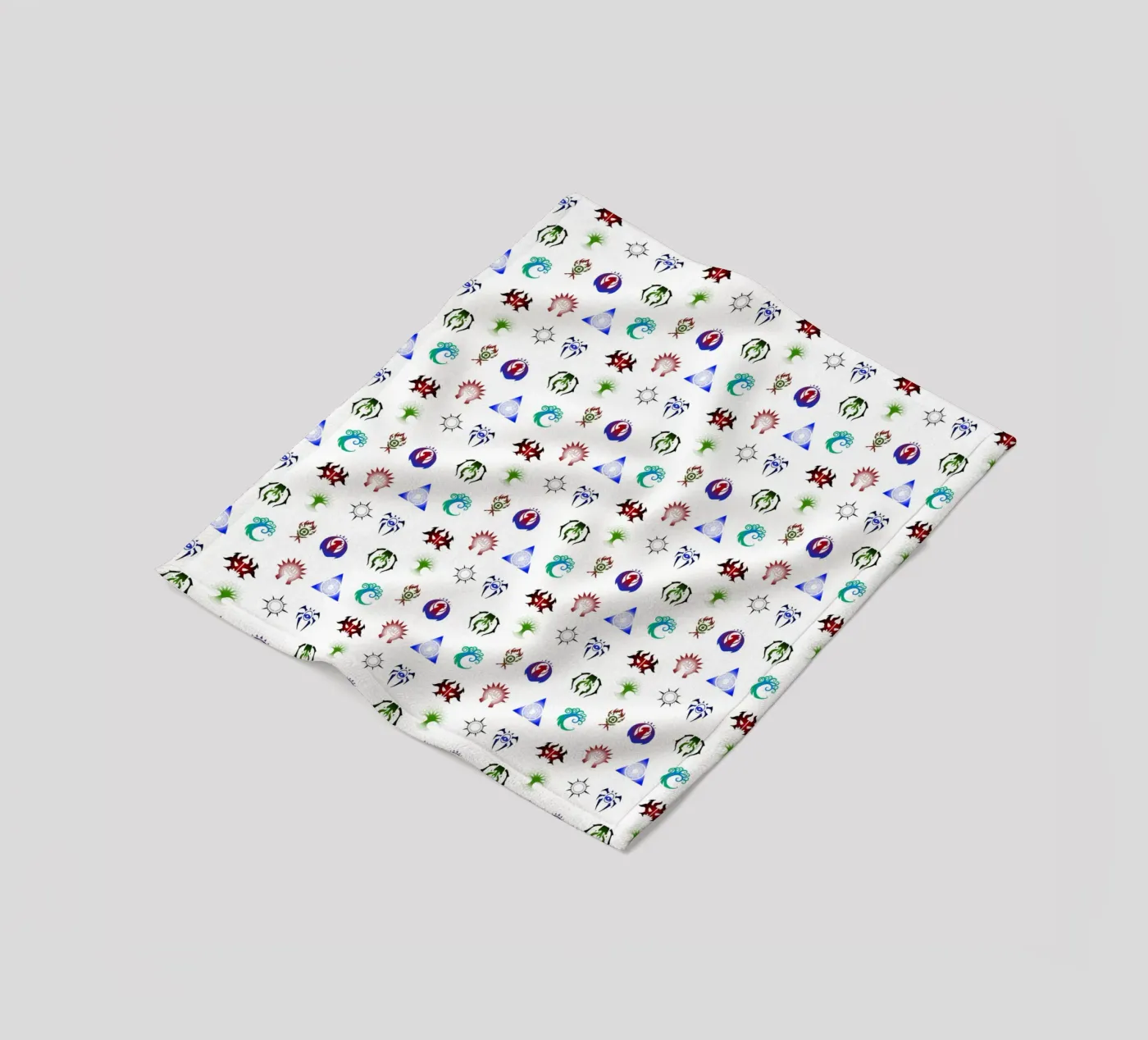 Pattern Guilds MTG fleece blanket by Loobs