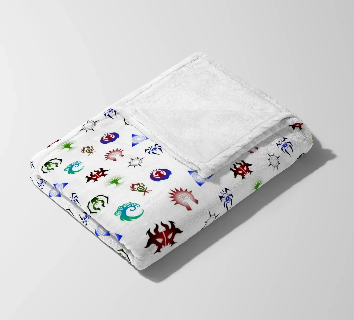 Pattern Guilds MTG fleece blanket by Loobs