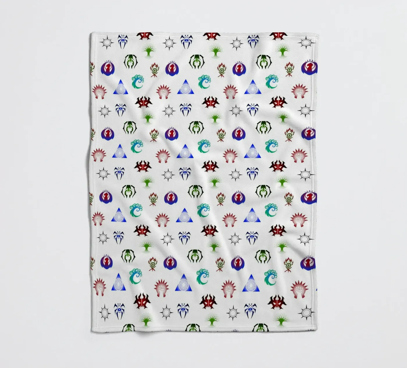 Pattern Guilds MTG fleece blanket by Loobs