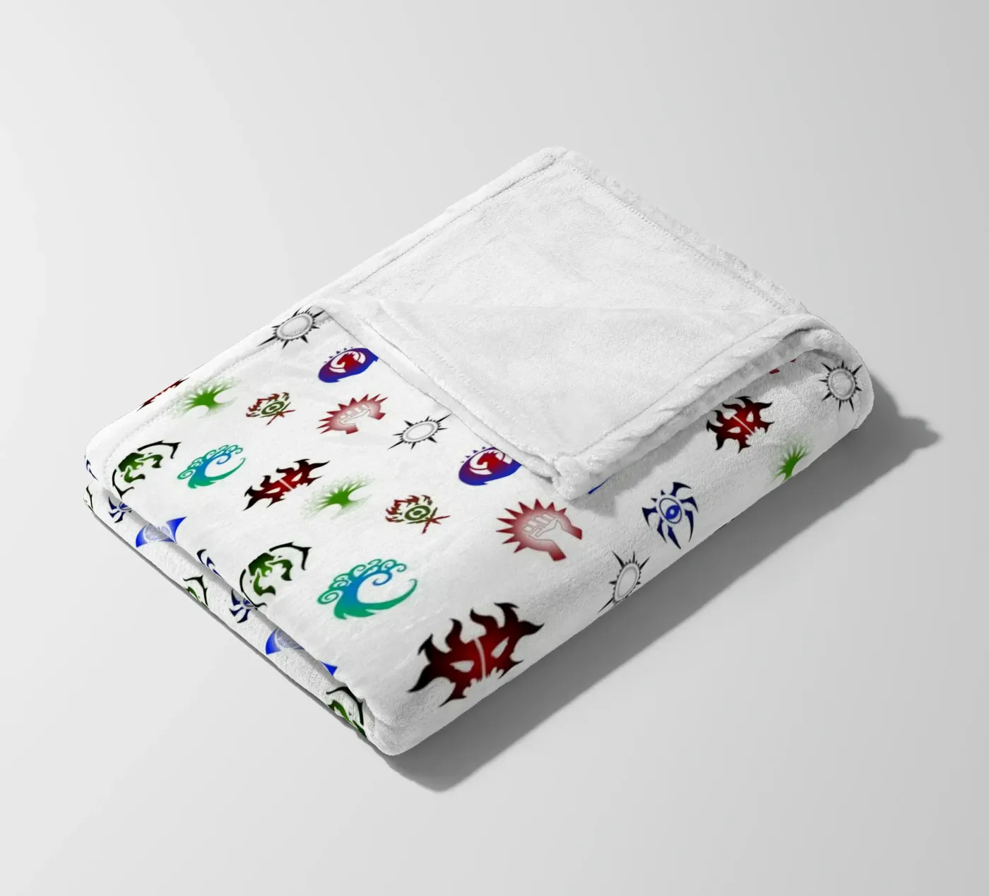 Pattern Guilds MTG fleece blanket by Loobs