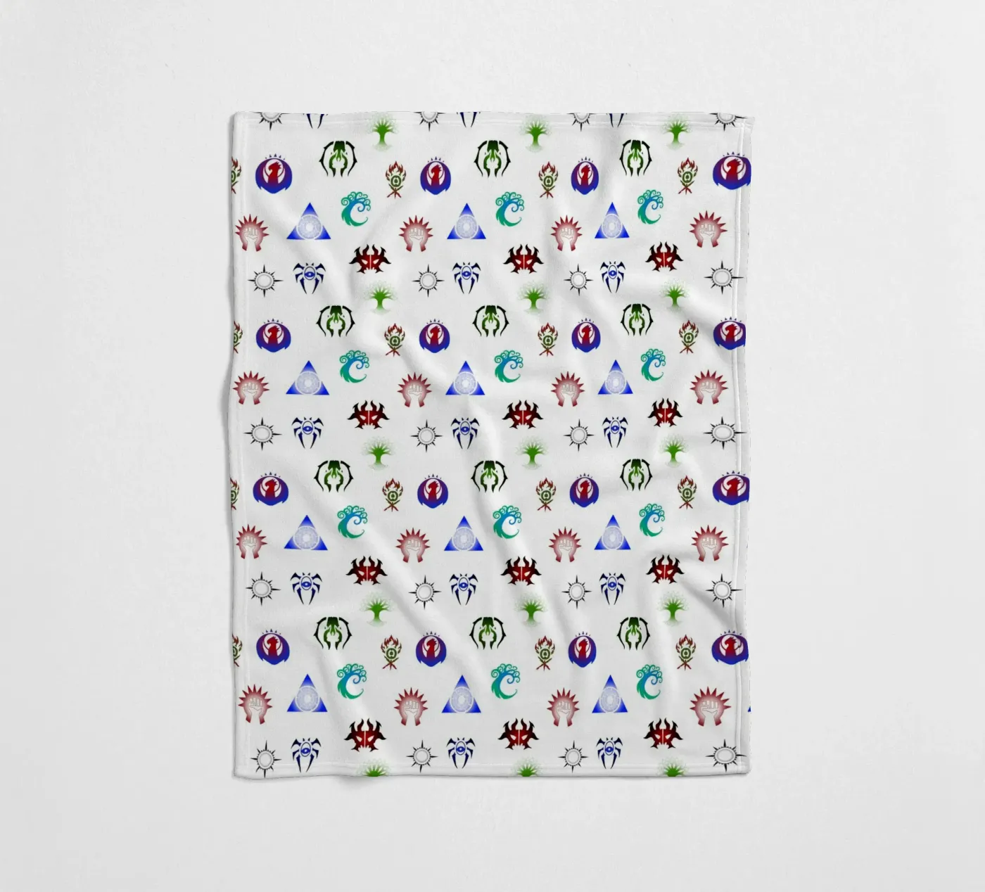 Pattern Guilds MTG fleece blanket by Loobs