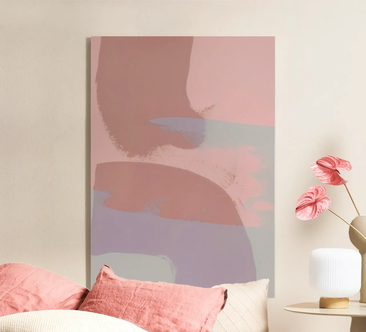 layered shapes 1 acrylic glass by IRIS LEHNHARDT FINE ART