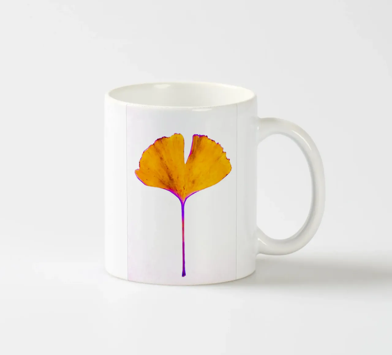 Ginkgo Biloba foglia tazza in ceramica da Teresa André