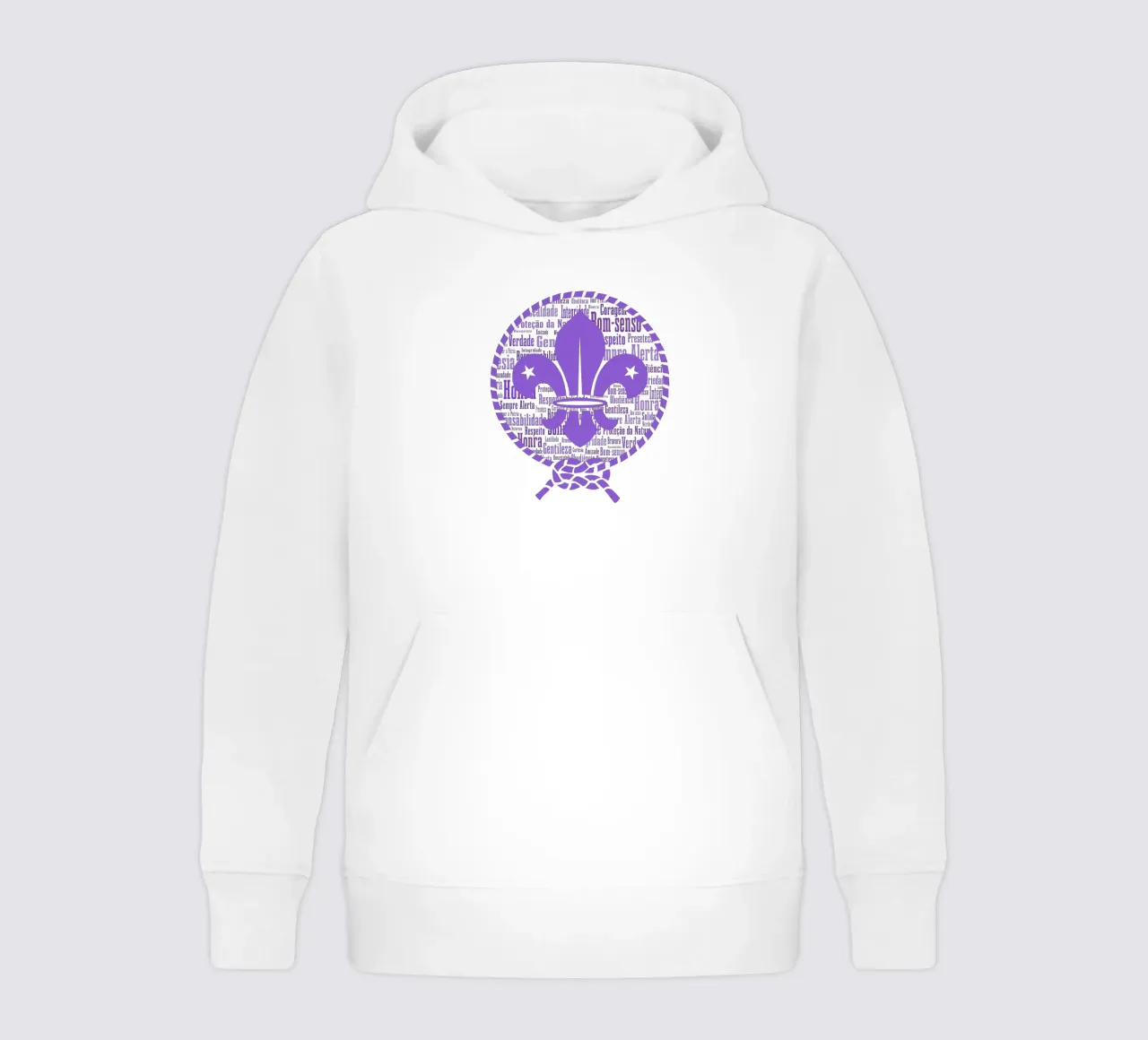 Principi di scouting felpa bambino con cappuccio da Loobs