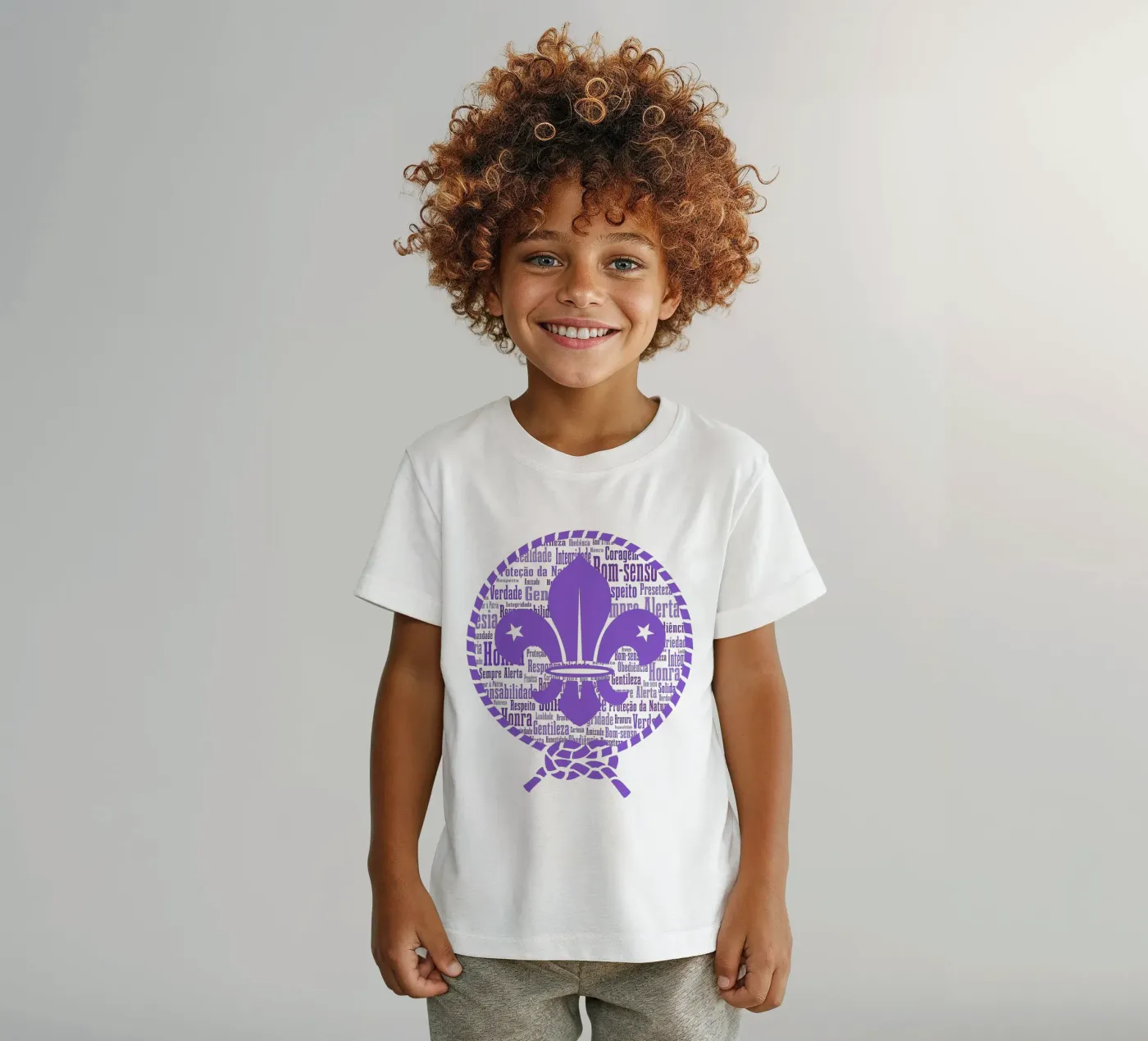 Principi di scouting t-shirt bambini da Loobs