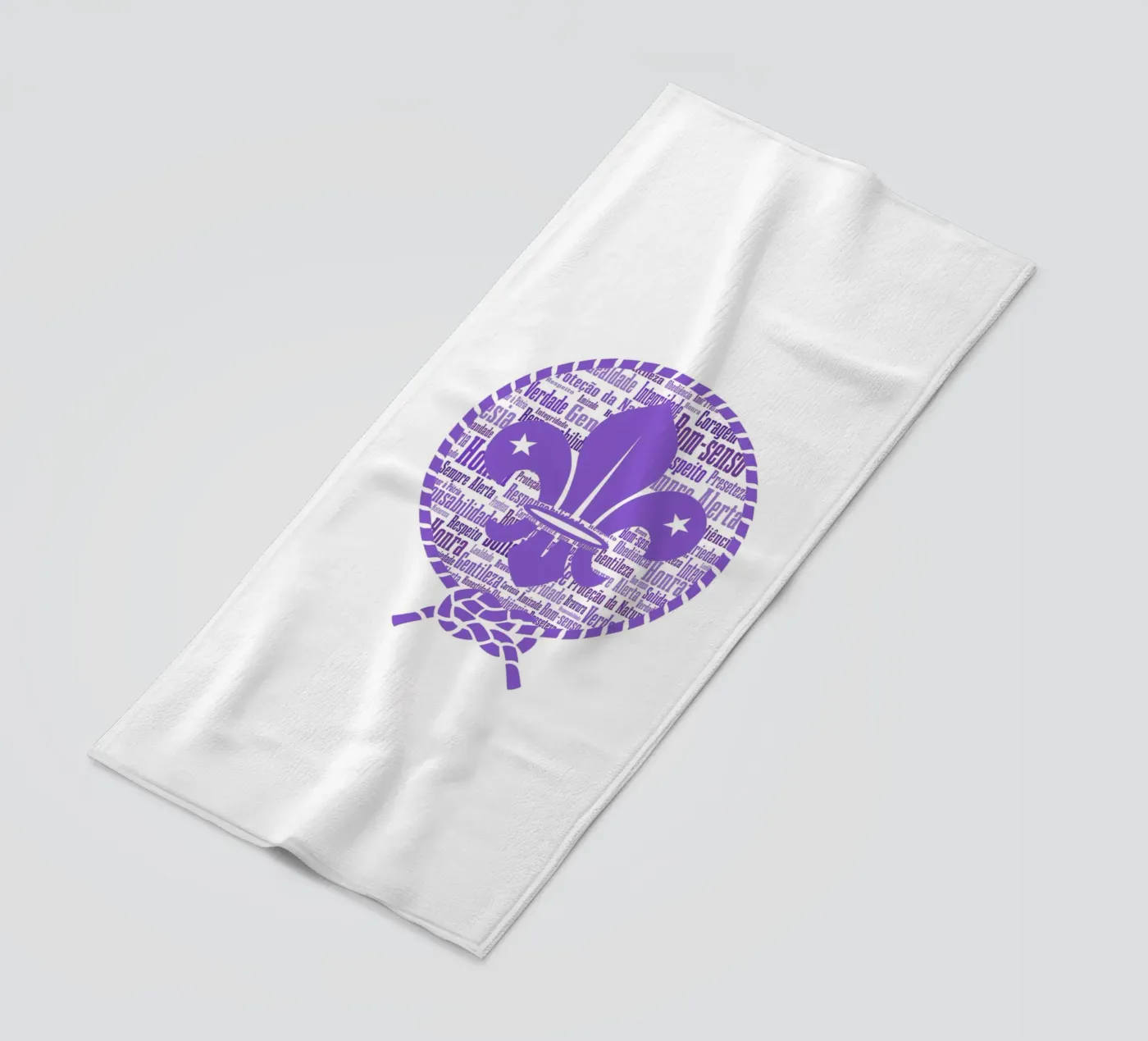 Scoutingprincipes strandhanddoek van Loobs