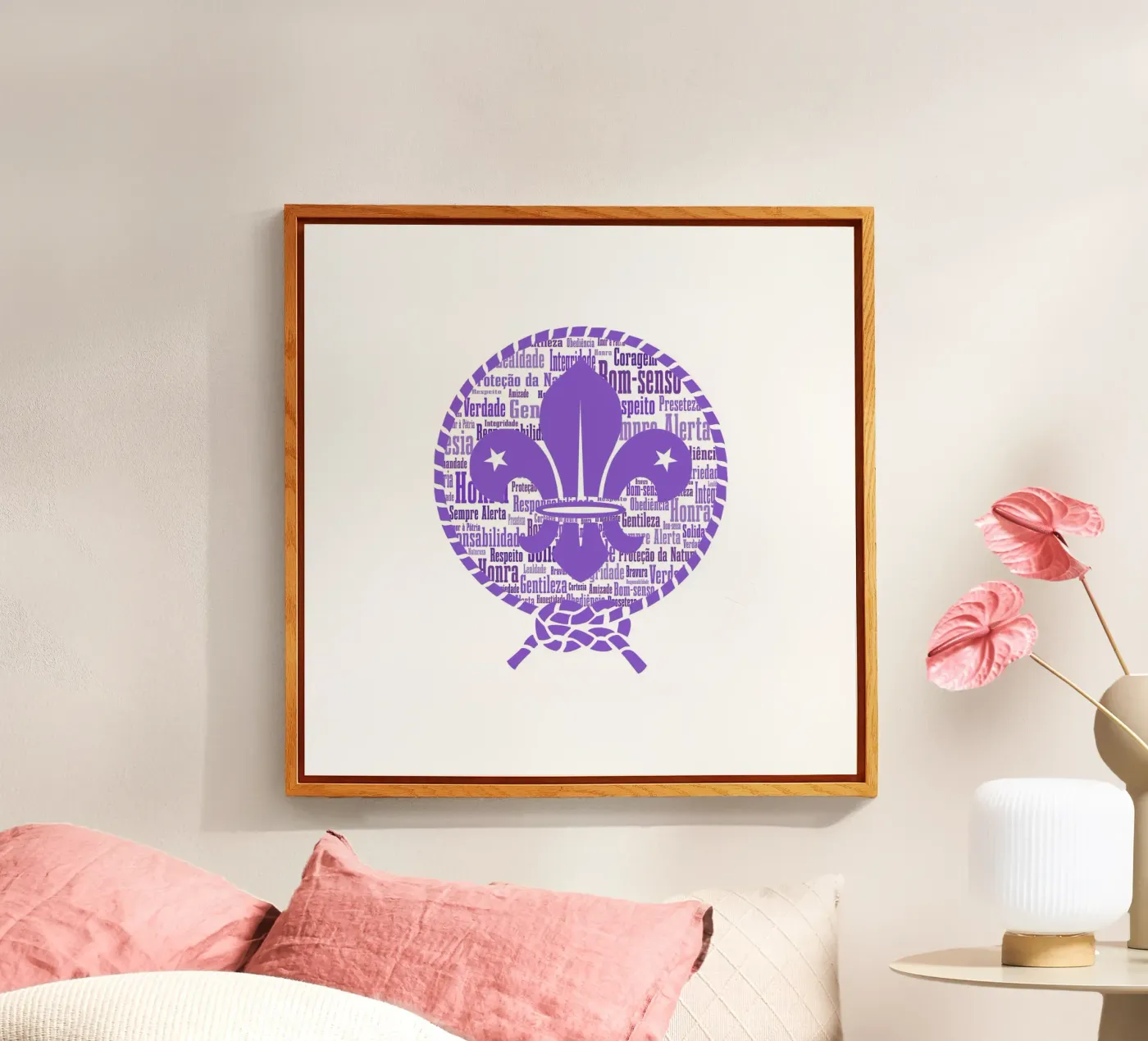 Scouting Principles Acryl-Glas von Loobs