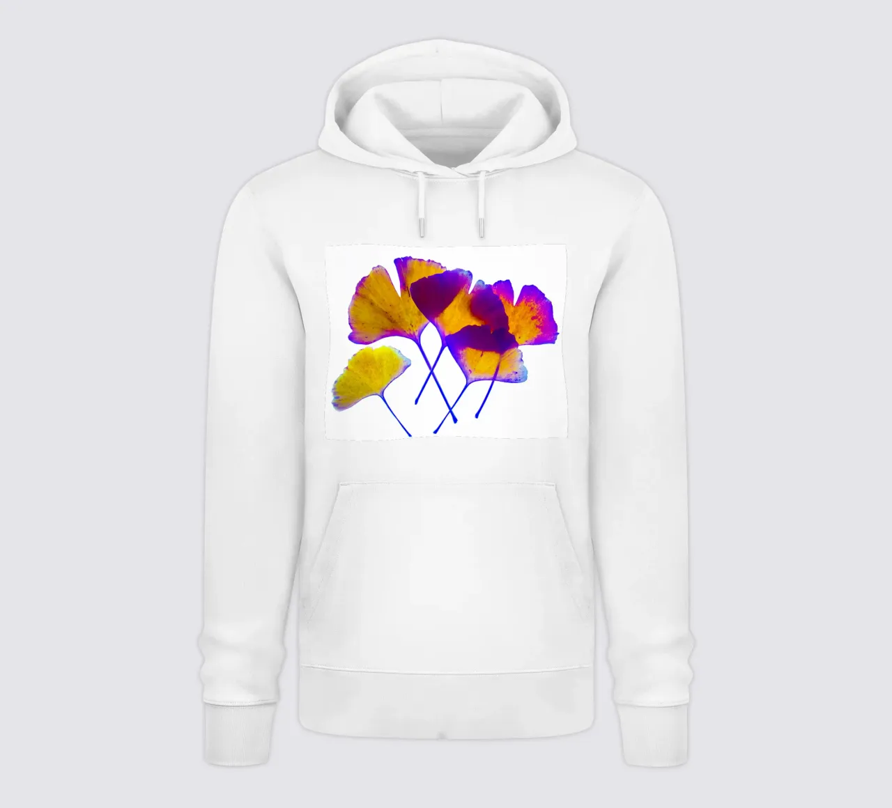 Ginkgo Biloba felpa con cappuccio da Teresa André