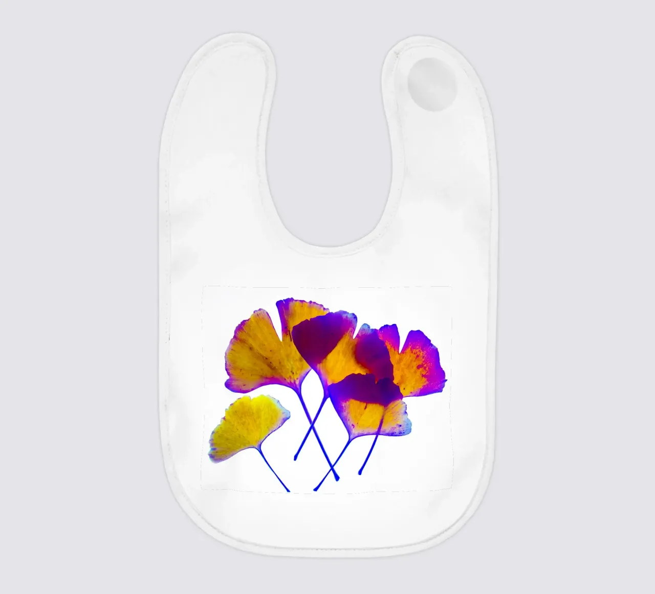 Ginkgo Biloba baby slabbetje van Teresa André
