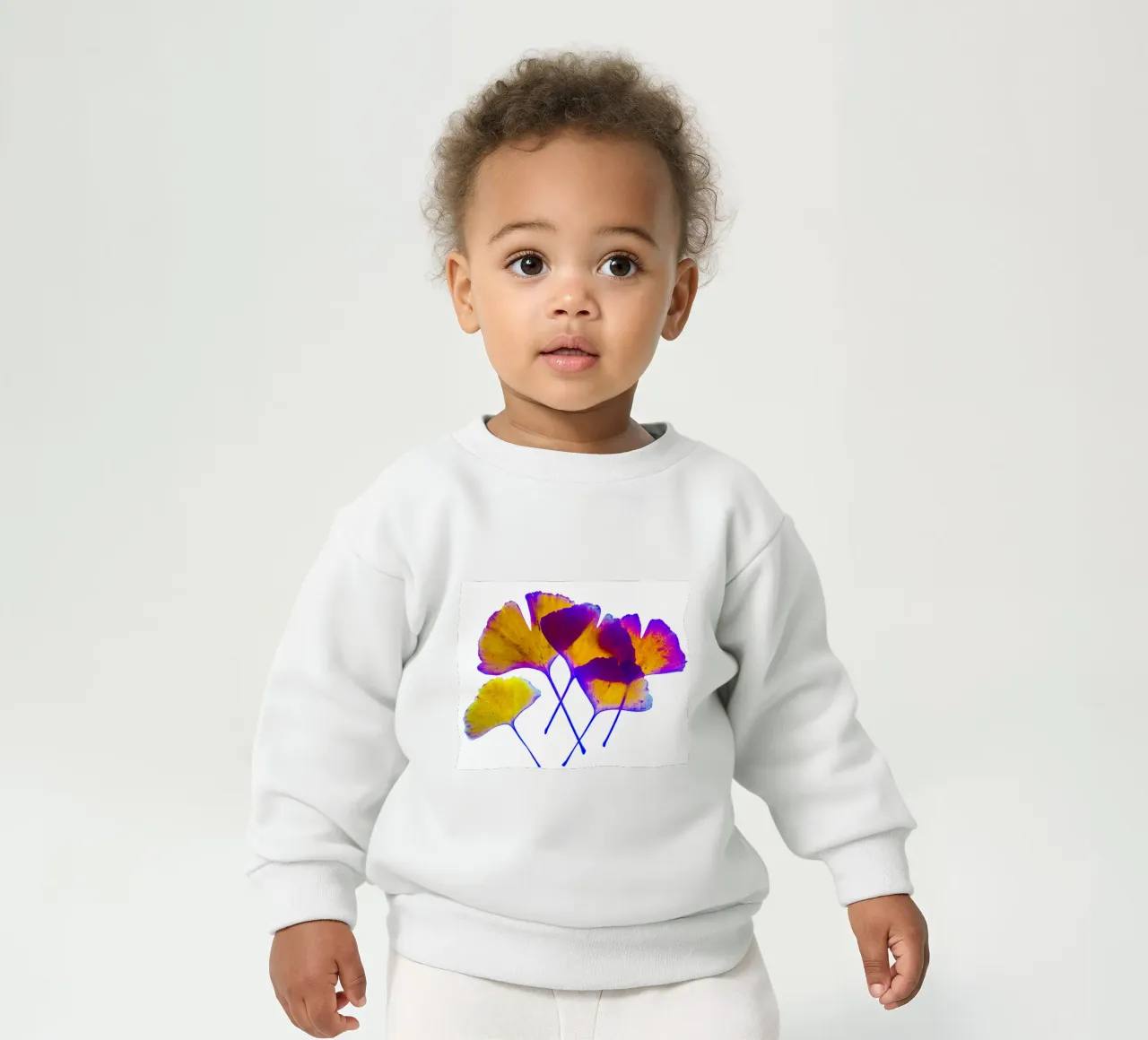 Ginkgo Biloba felpa neonato da Teresa André