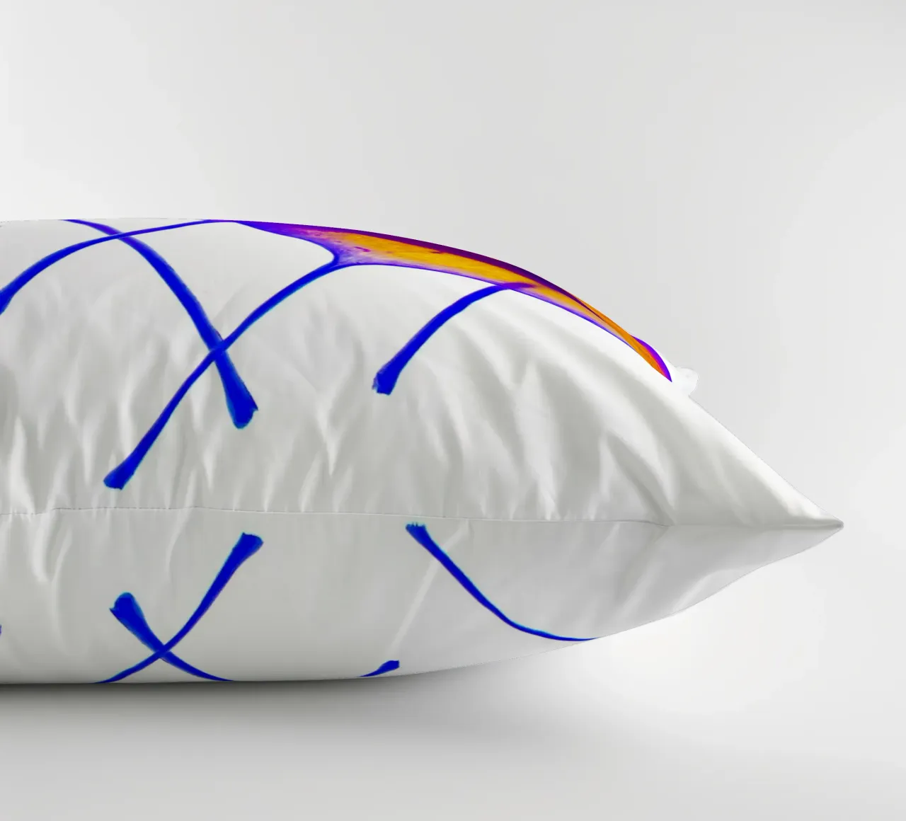 Ginkgo Biloba decorative cushion by Teresa André