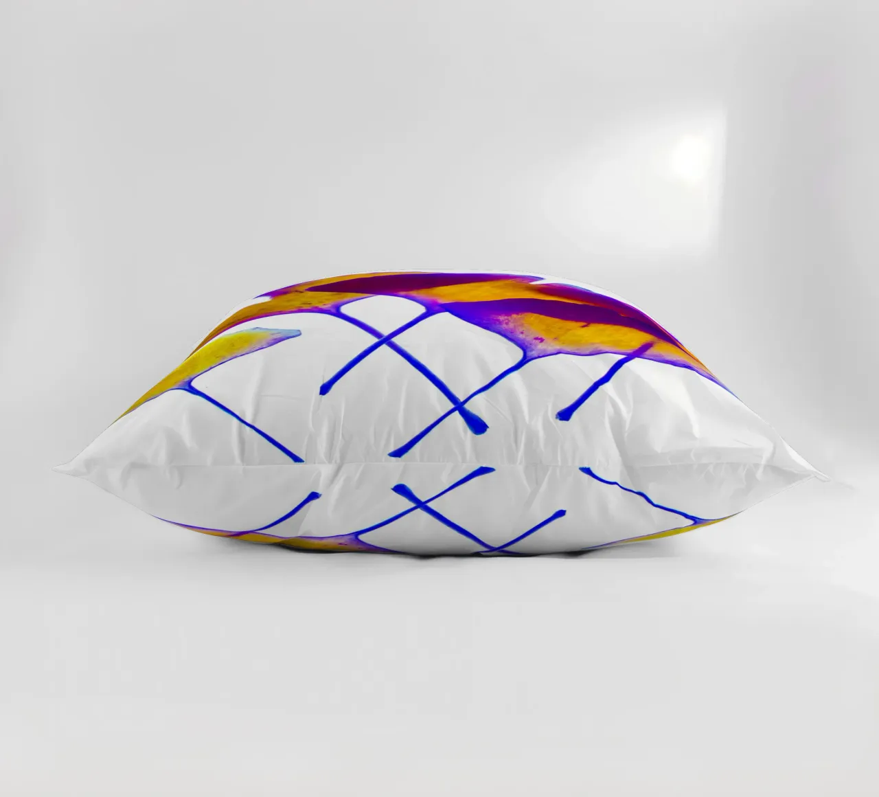 Ginkgo Biloba decorative cushion by Teresa André