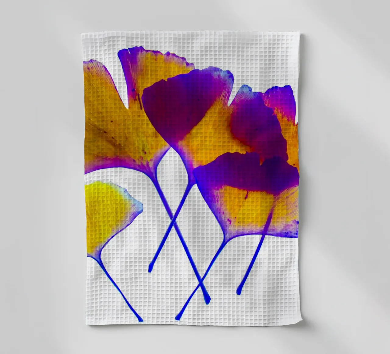 Ginkgo Biloba canovaccio da cucina da Teresa André