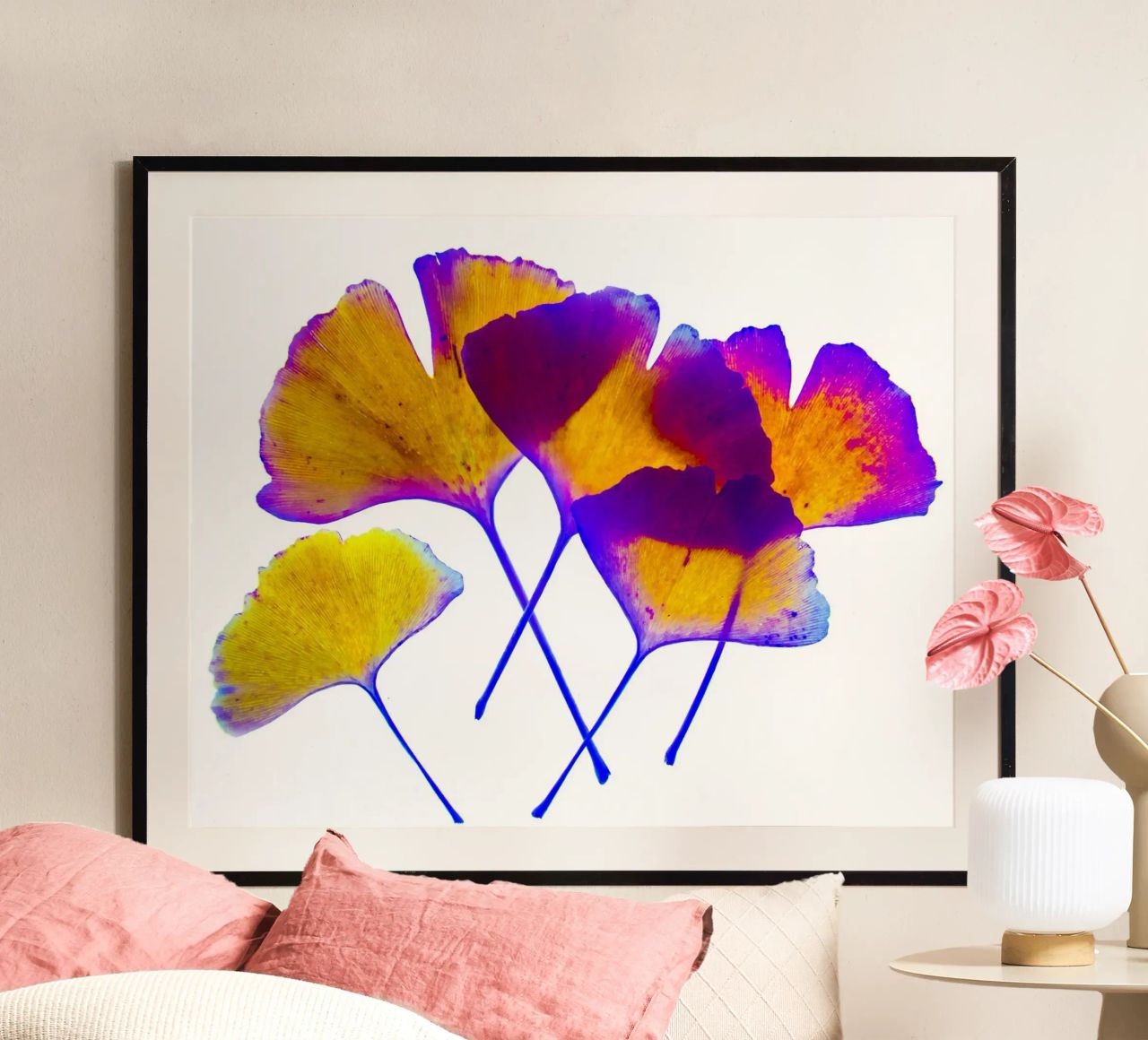 Ginkgo Biloba carta hahnemühle da Teresa André