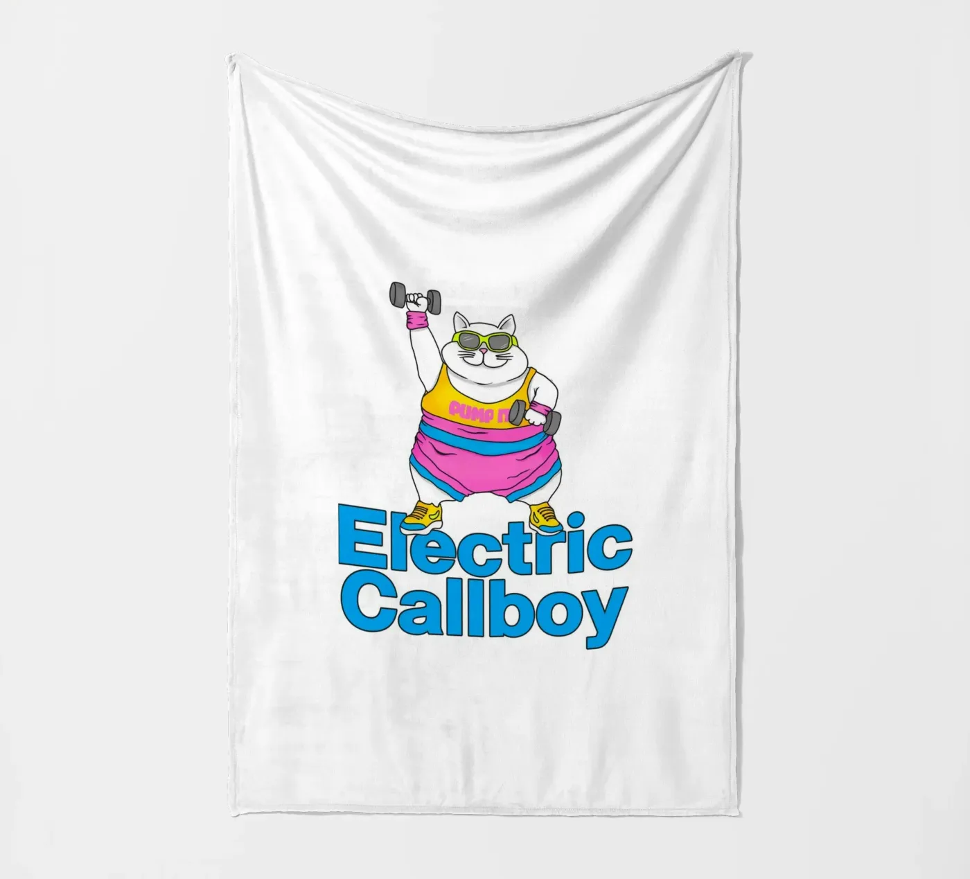Pump It Eletric Callboy fleecedeken van Loobs