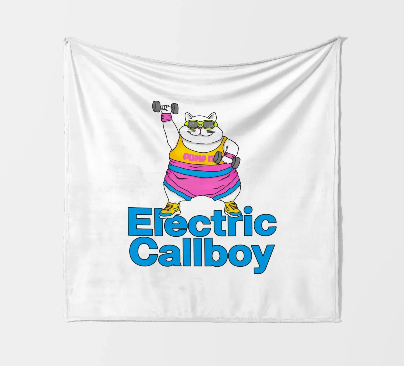 Pump It Eletric Callboy Fleecedecke von Loobs