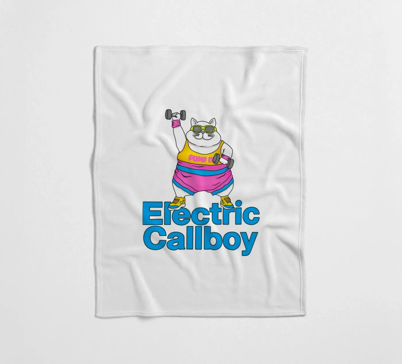 Pump It Eletric Callboy Fleecedecke von Loobs