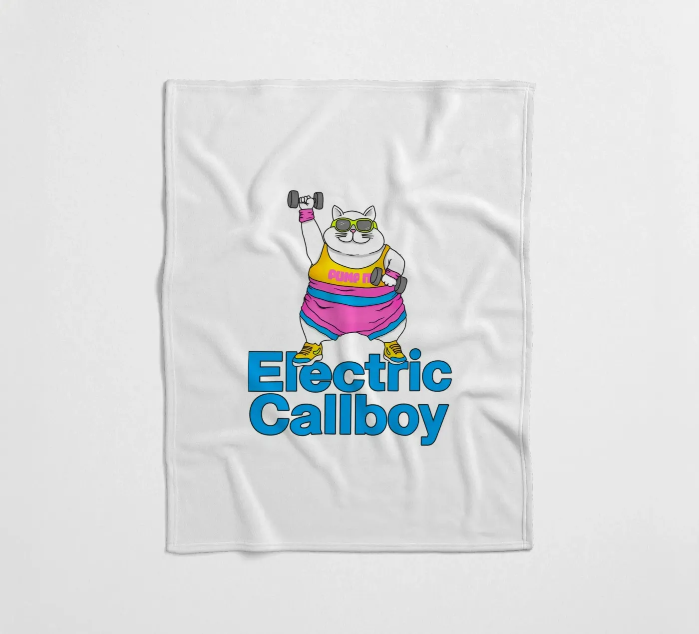 Pump It Eletric Callboy fleecedeken van Loobs