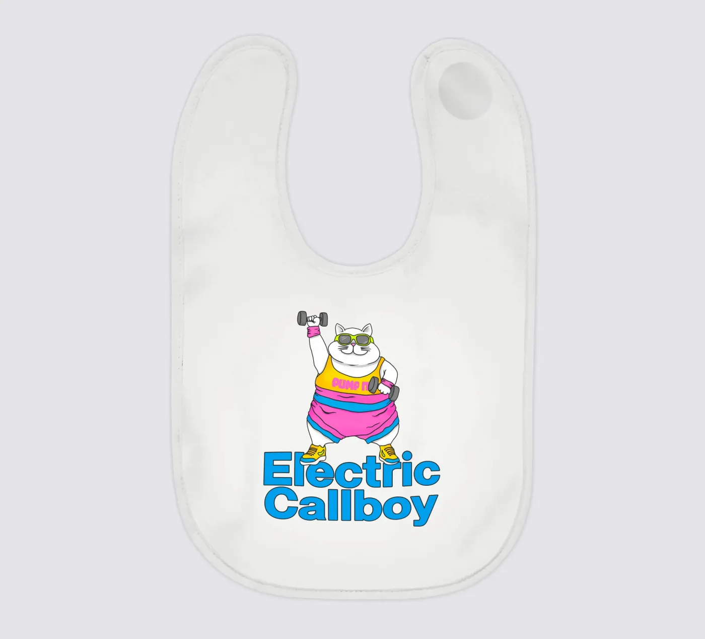 Pump It Eletric Callboy Babylätzchen von Loobs