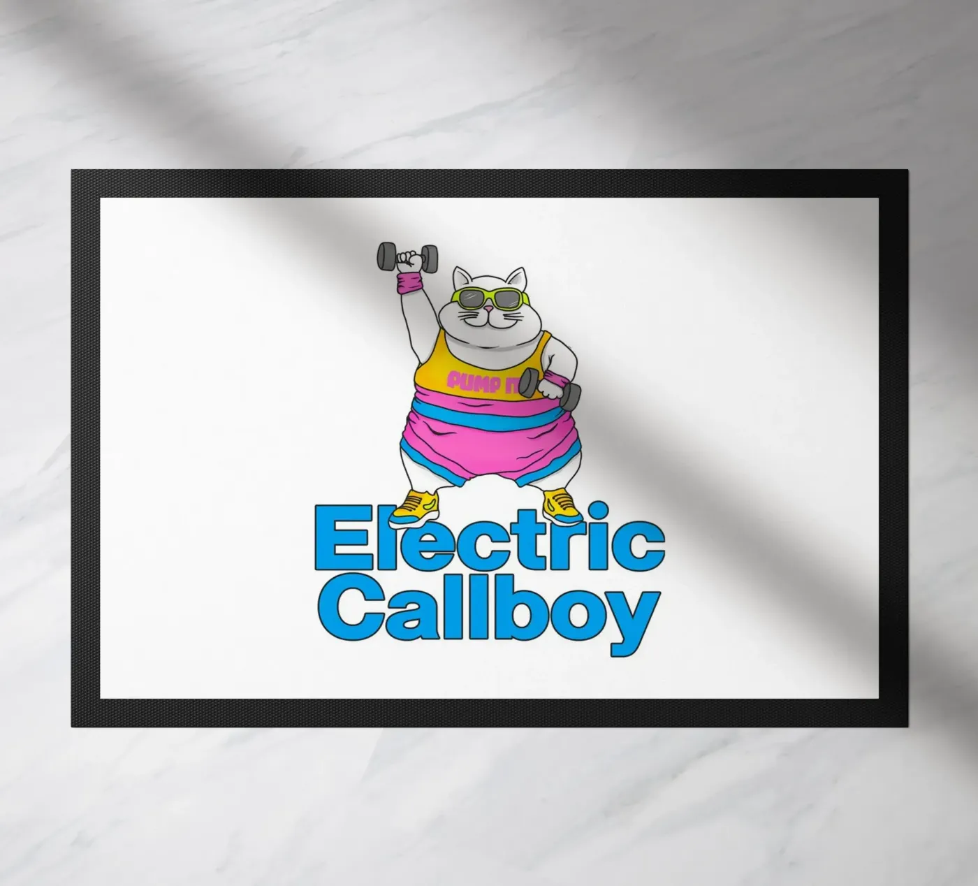 Pump It Eletric Callboy deurmat van Loobs
