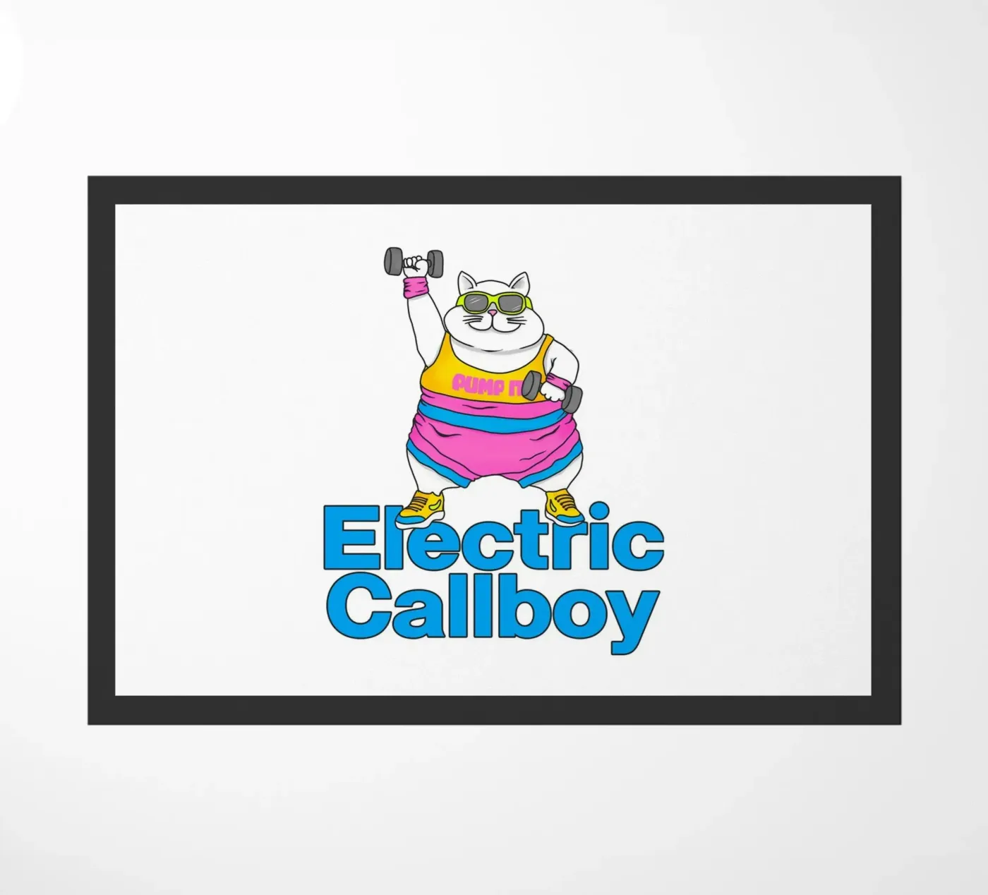 Pump It Eletric Callboy deurmat van Loobs