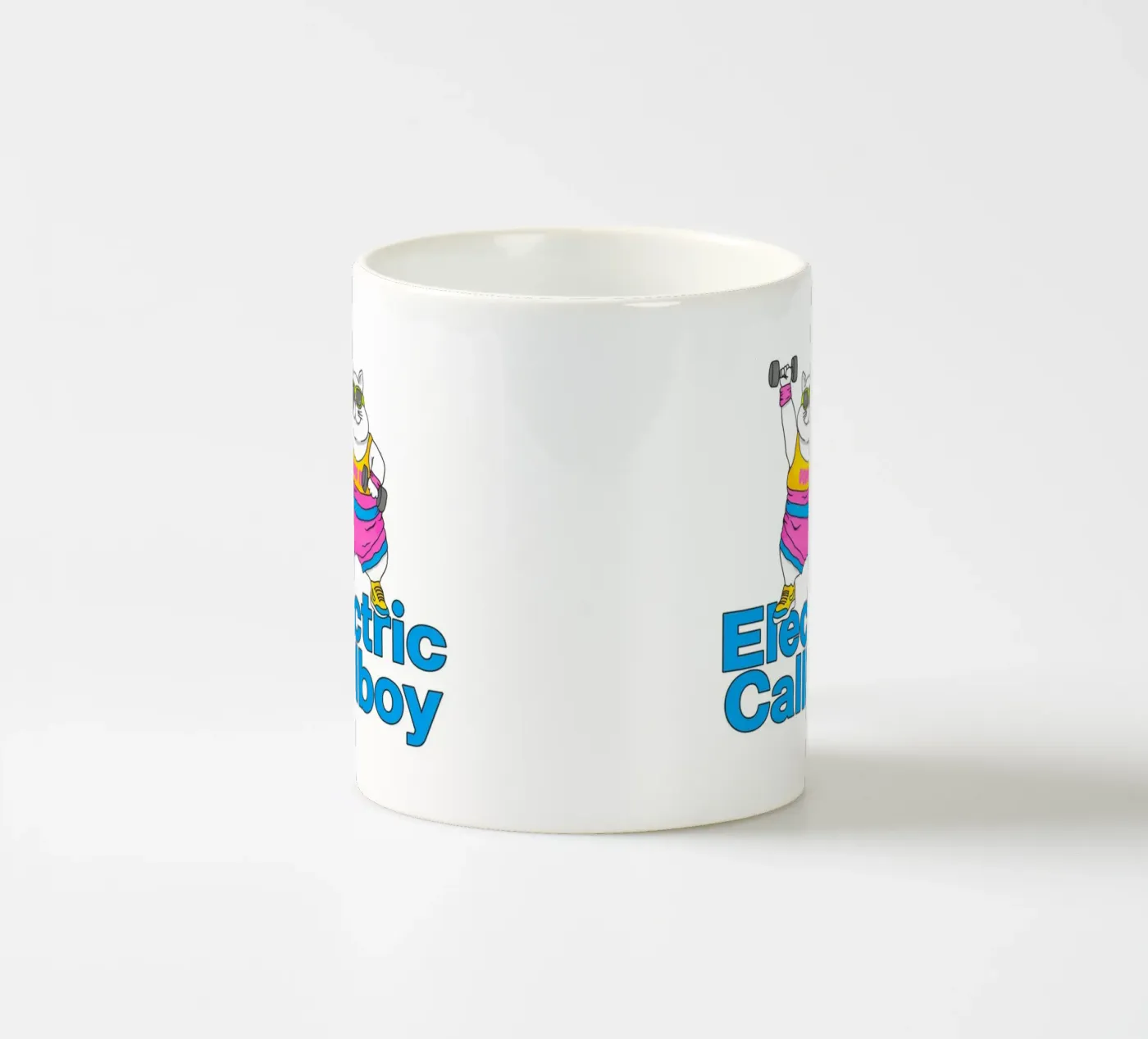 Pump It Eletric Callboy ceramic mug by Loobs