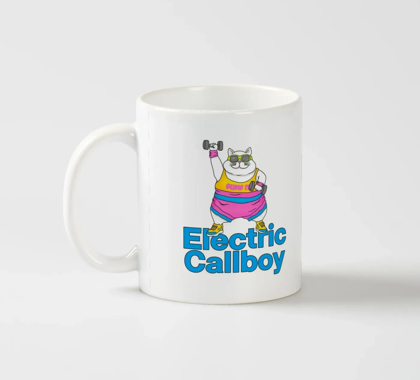 Pump It Eletric Callboy ceramic mug by Loobs