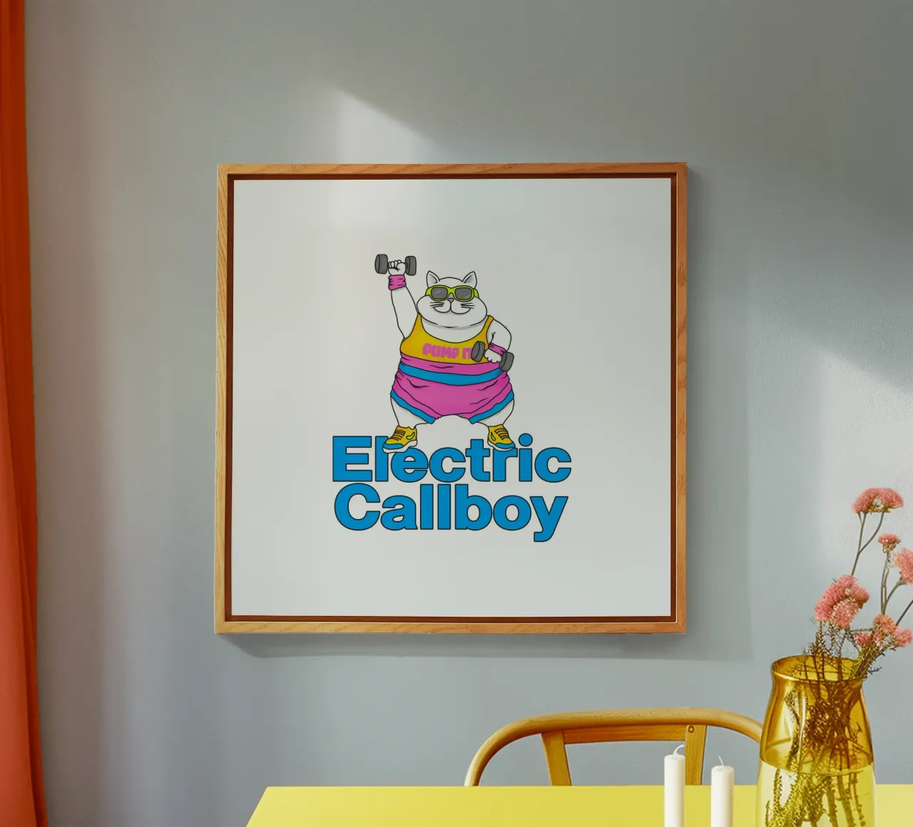 Pump It Eletric Callboy plexiglas de Loobs