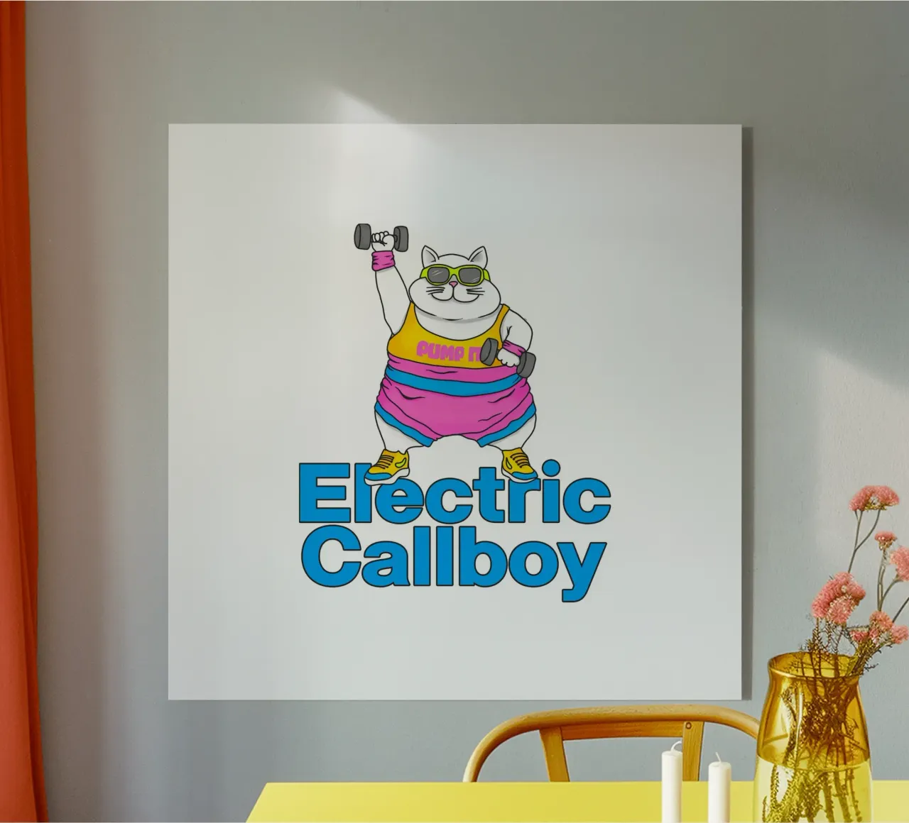 Pump It Eletric Callboy plexiglas de Loobs