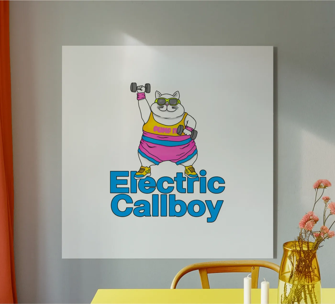 Pump It Eletric Callboy plexiglas de Loobs