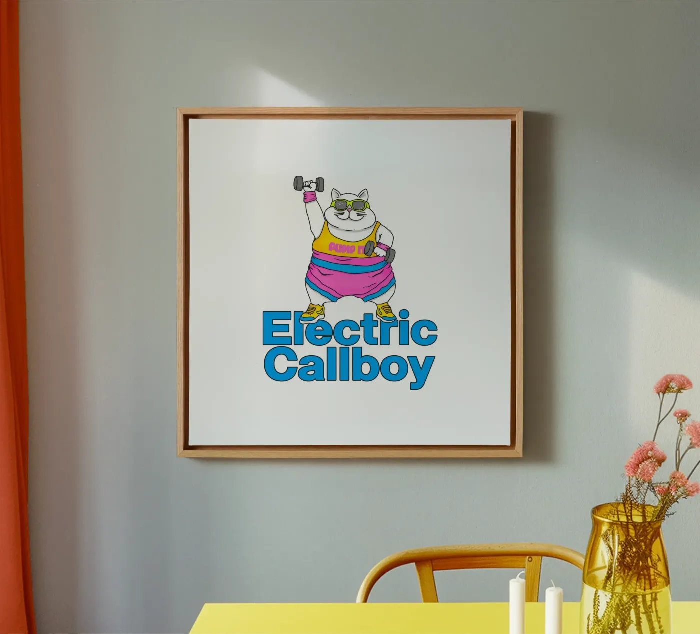 Pump It Eletric Callboy canvas by Loobs