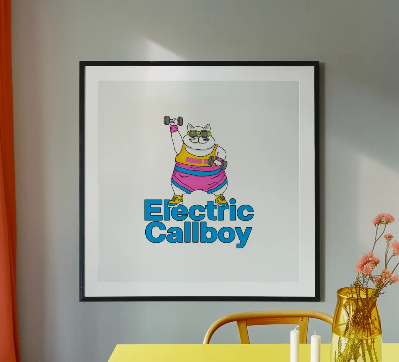 Pump It Eletric Callboy poster by Loobs