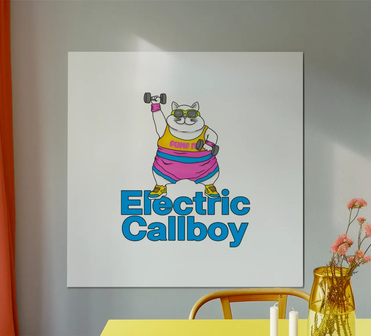 Pump It Eletric Callboy poster by Loobs