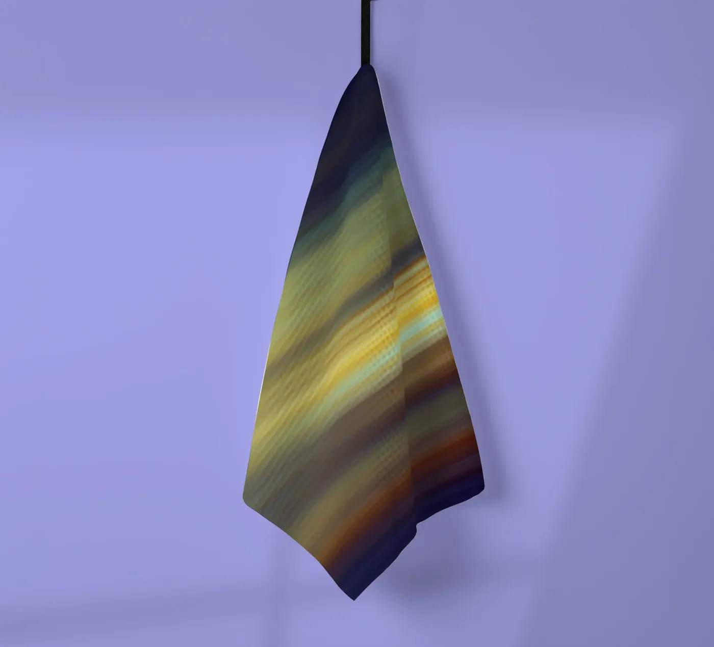 Abstrait violet torchon de Teresa André