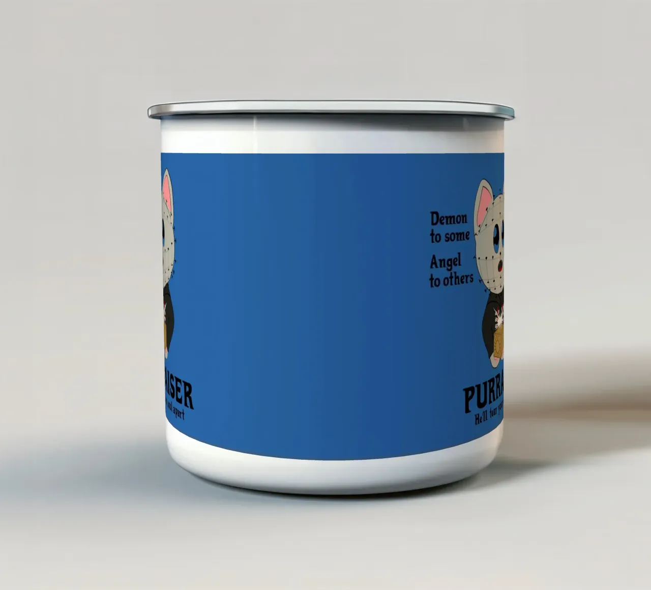 Purraiser tazza in smalto da Loobs
