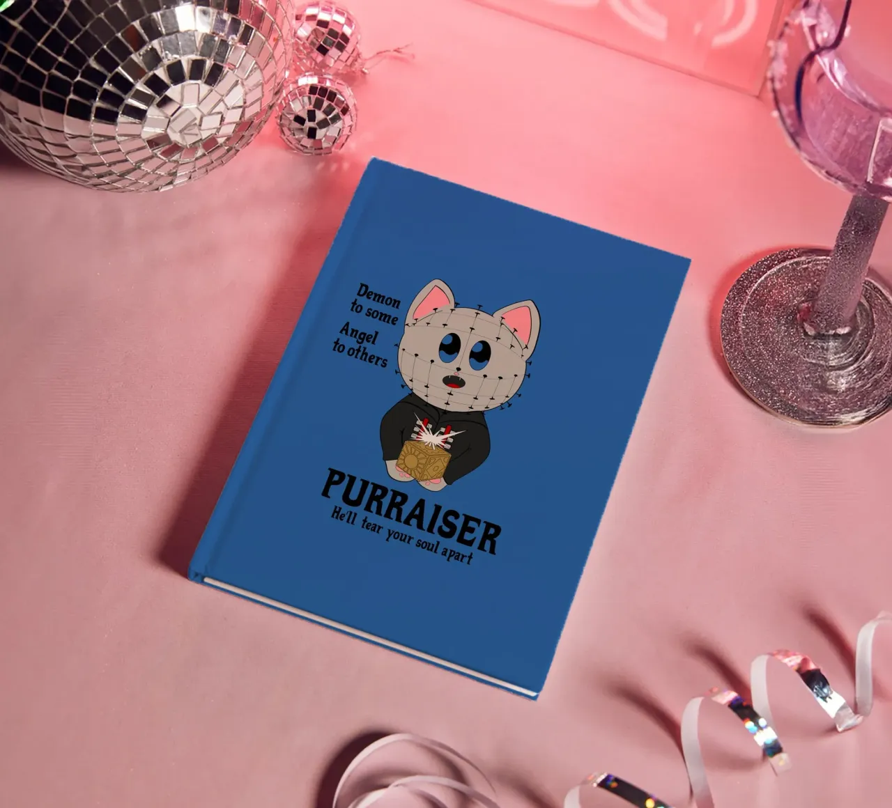 Purraiser notebook by Loobs