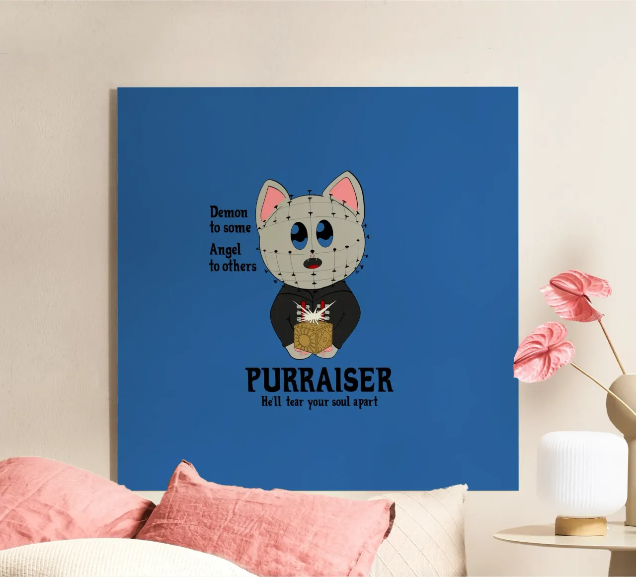 Purraiser acrylic glass by Loobs