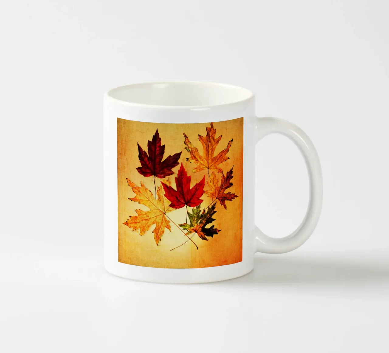 Foglie in autunno tazza in ceramica da Teresa André