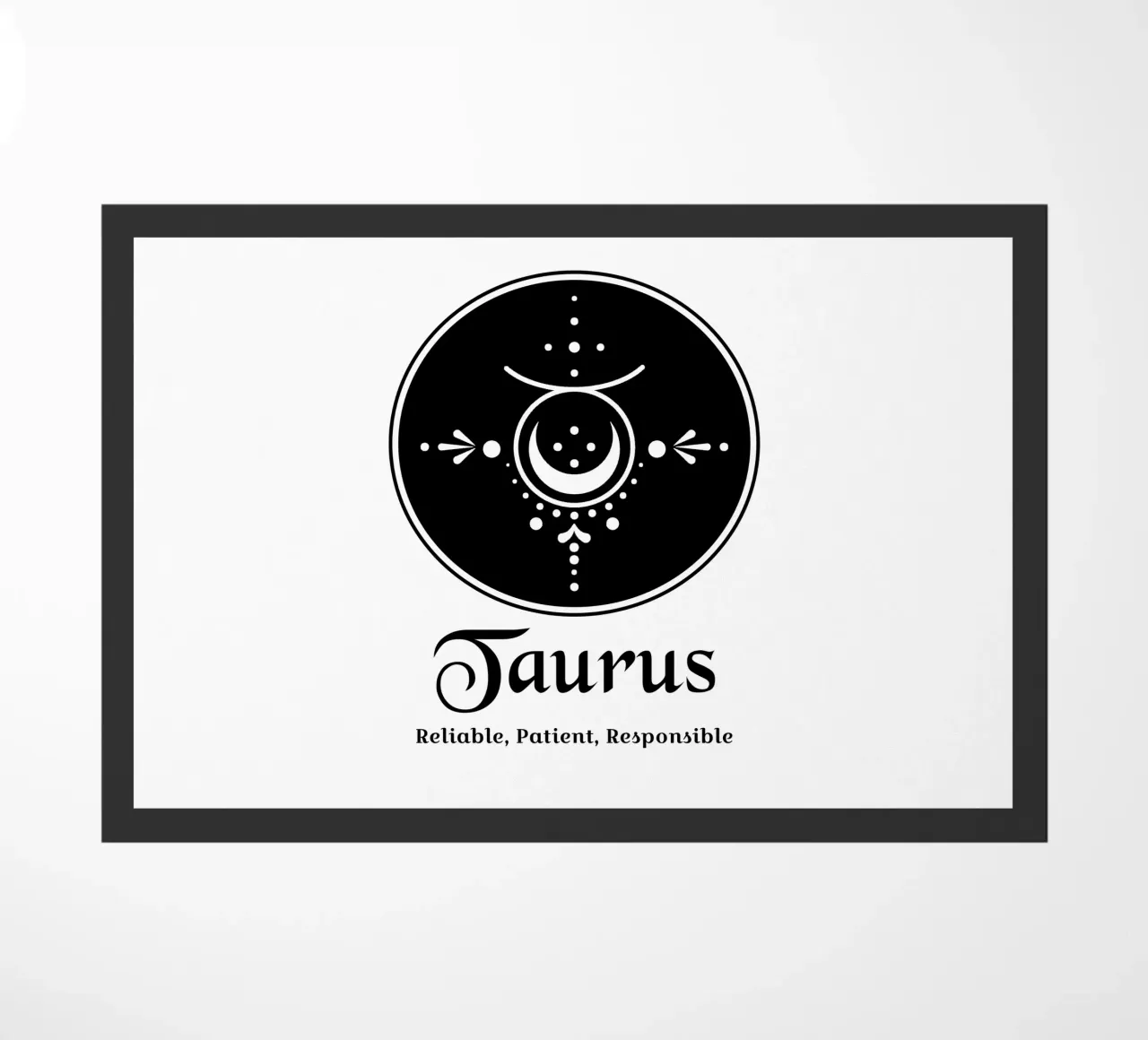 Taurus doormat by Kiroiharu