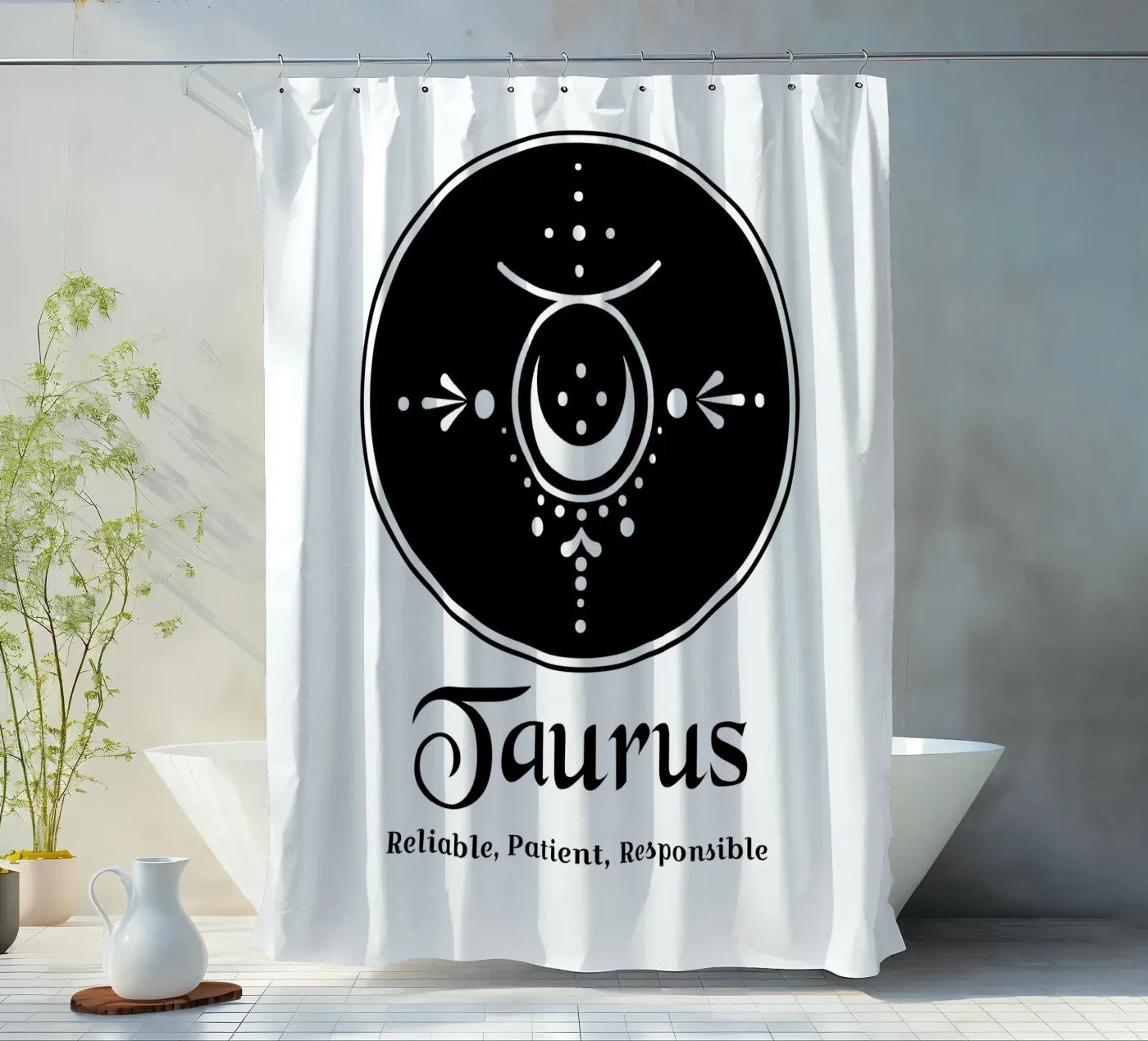 Taurus Duschvorhang von Kiroiharu