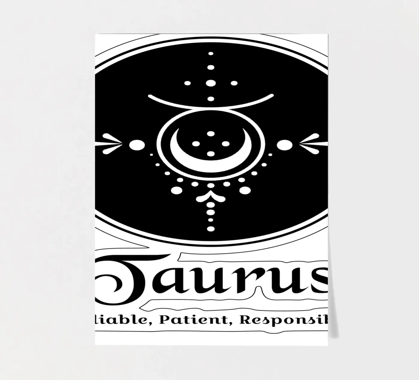 Stier Stickerbogen von Kiroiharu