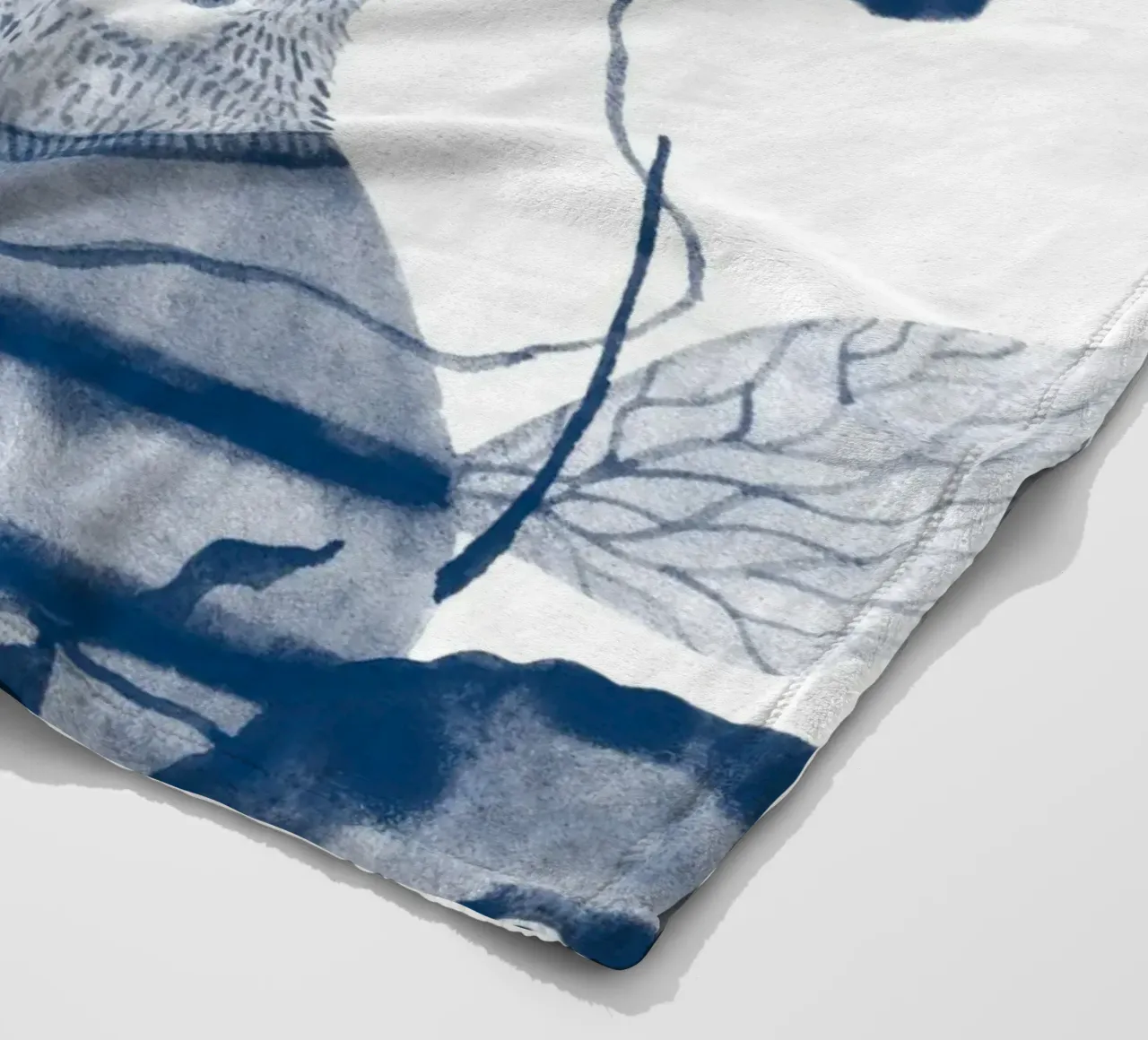 Claudia Voglhuber - Blaue Biene coperta in pile da The Artcircle