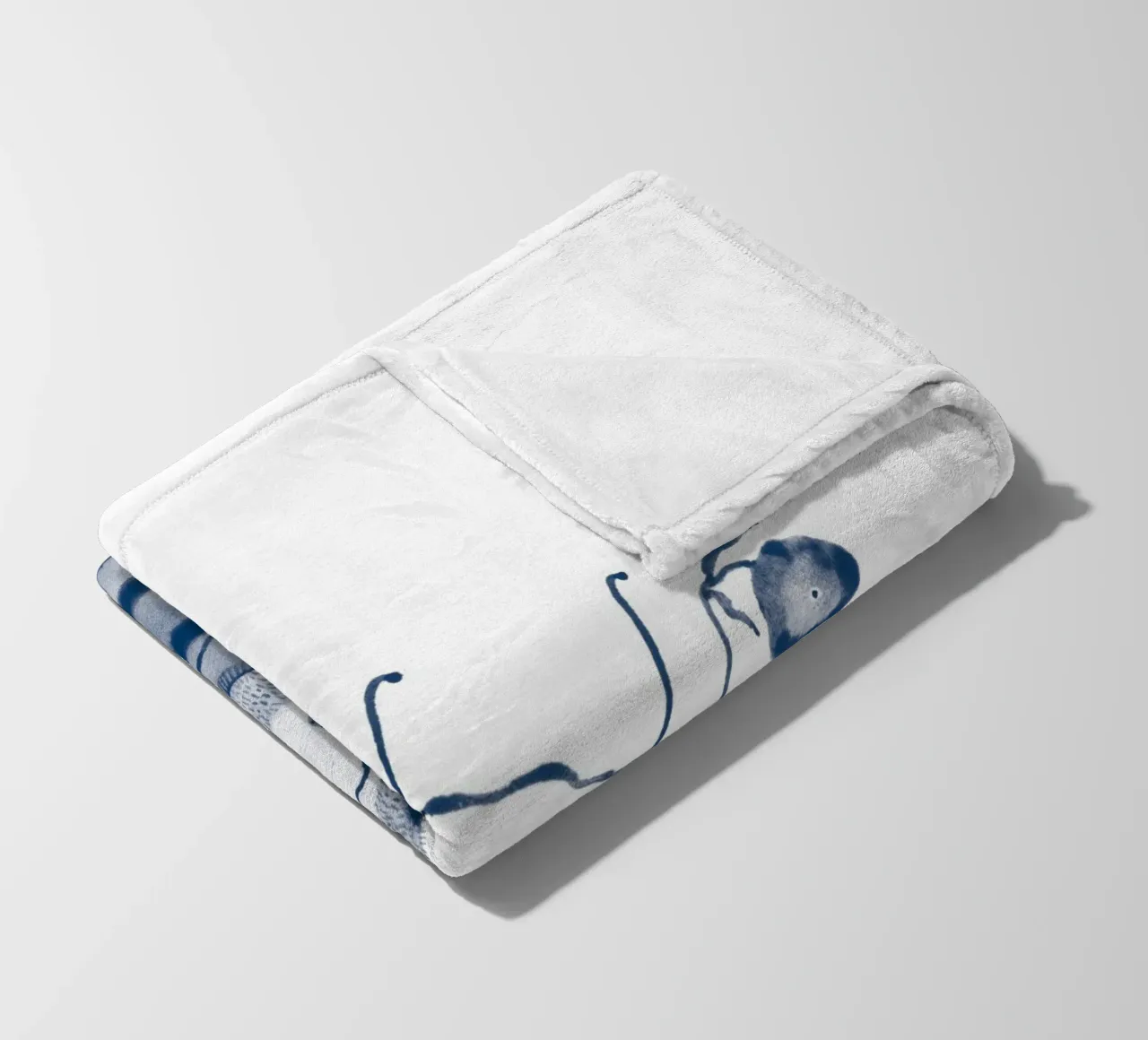 Claudia Voglhuber - Blaue Biene coperta in pile da The Artcircle