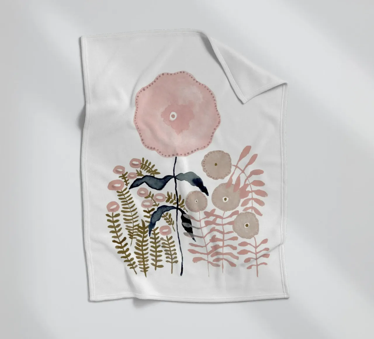 Claudia Voglhuber - Blumen coperta in pile da The Artcircle