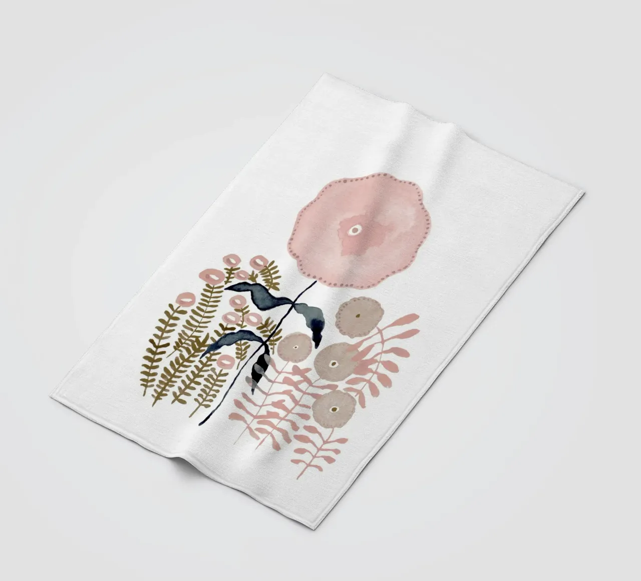 Claudia Voglhuber - Blumen coperta in pile da The Artcircle