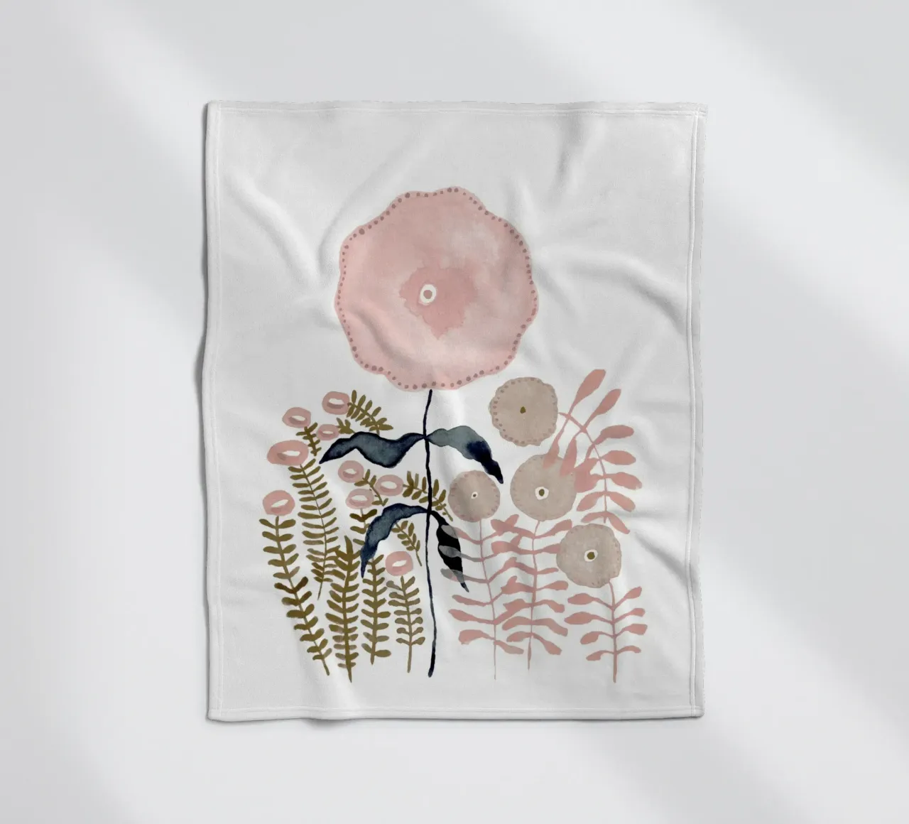 Claudia Voglhuber - Blumen coperta in pile da The Artcircle