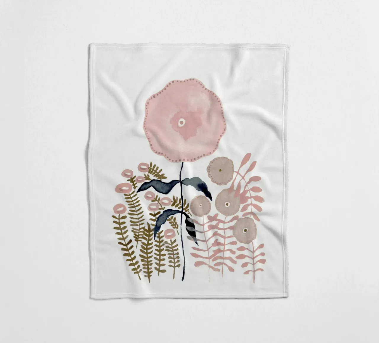 Claudia Voglhuber - Blumen coperta in pile da The Artcircle
